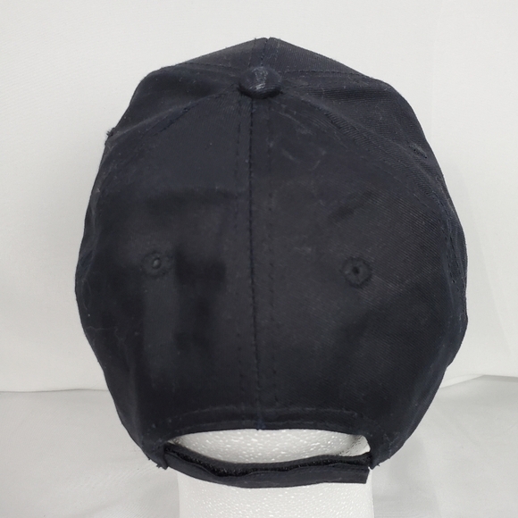 Hang Loose Hawaii Hat Embroidered Hand Logo Navy Blue Cap Hook and Loop Adj. - Picture 4 of 8